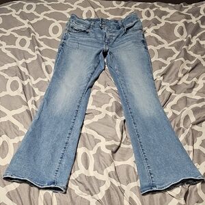 American Eagle Outfitters Light Blue Flare Jeans